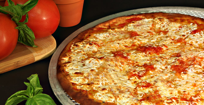 Hand-tossed pizza at hand 24 hours a day.