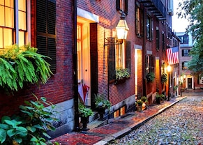 take a stroll through the historic streets of boston