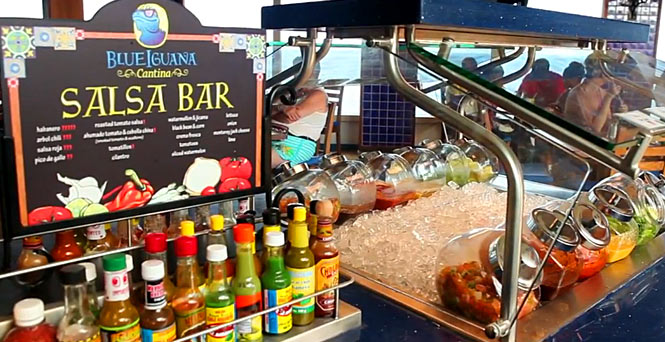 Fresh tortillas made on the spot.
