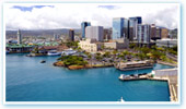 The Port Area In Hawaii