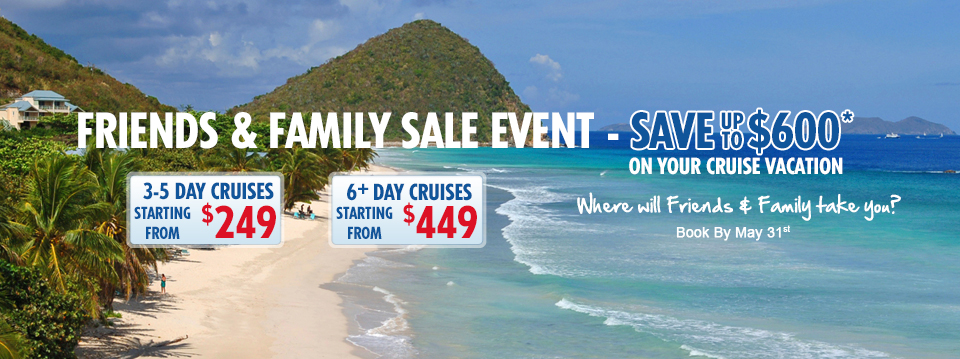 friends and family cruises
