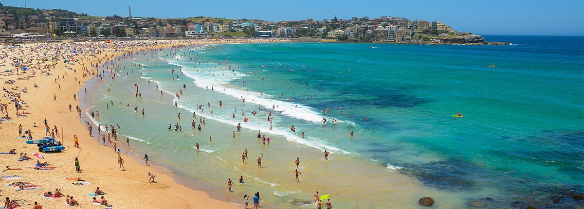 Bondi Beach in Sydney, Australia