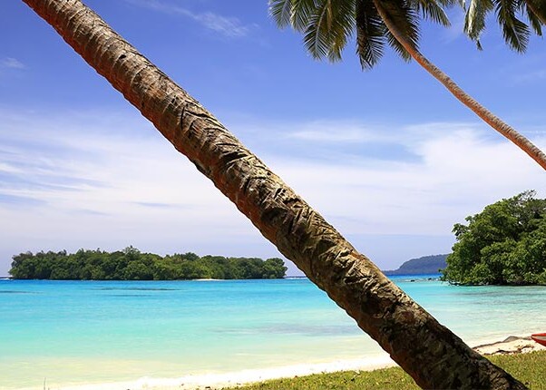 Beachside in Santo, Vanuatu