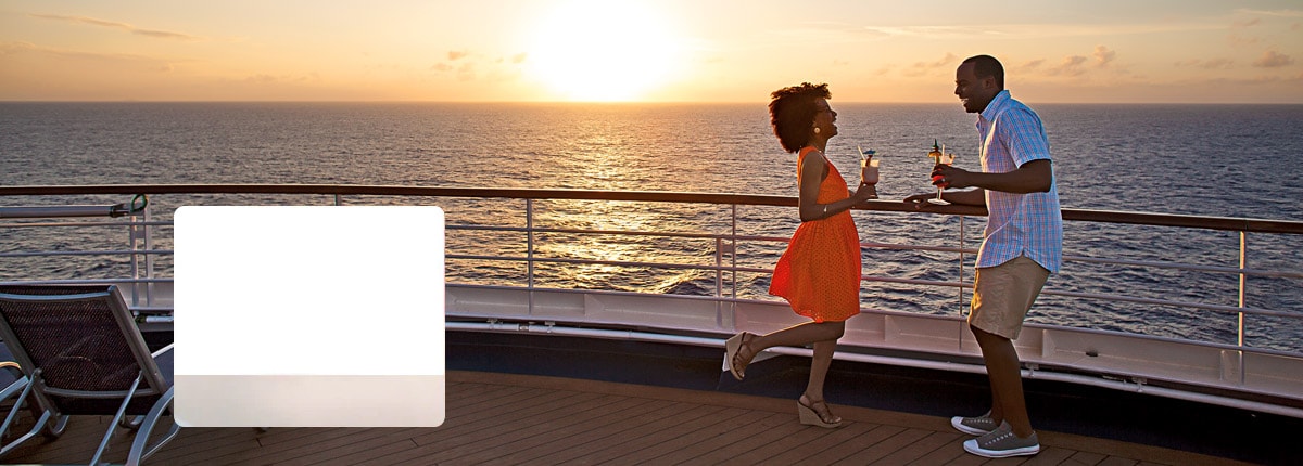 couple at serenity adult-only retreat on carnival cruise