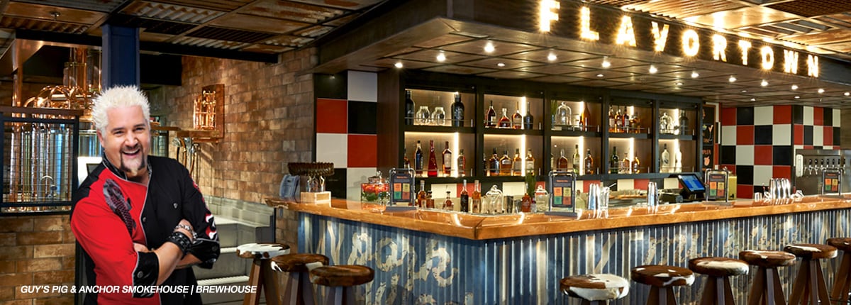 carnival horizon guy's pig & anchor smokehouse | brewhouse 