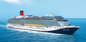 carnival luminosa sailing at sea