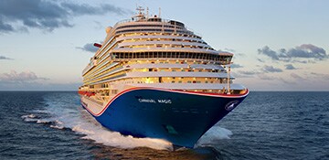 carnival magic sailing at sea