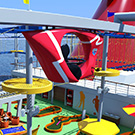 view of skyride on carnival panorama