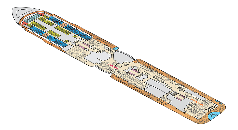 carnival tropicale deck 8