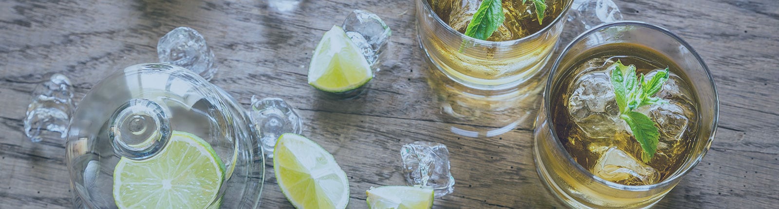 Enjoying a sugarcane rum beverage in Falmouth, Jamaica