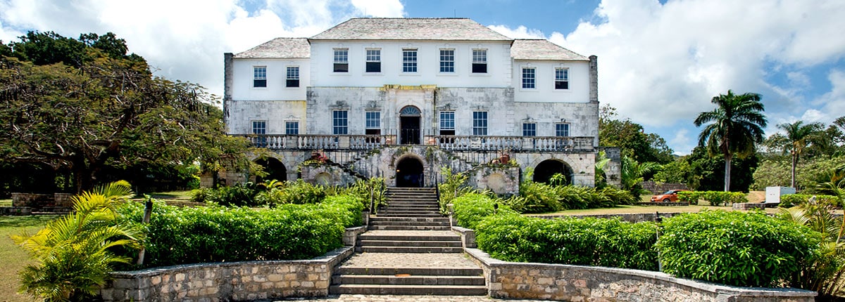 enjoy gorgeous views of rose hall house