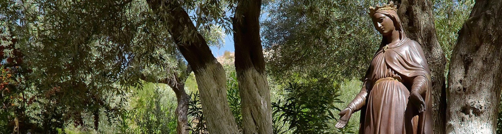 Statue of Mary in Izmir, Turkey