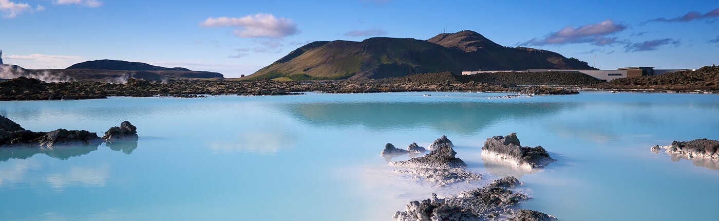 blue lagoon in reykjavik, iceland