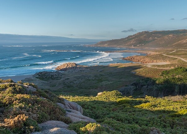 coast of camariñas in la coruña, spain