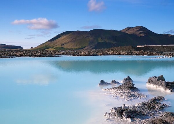 blue lagoon in reykjavik, iceland