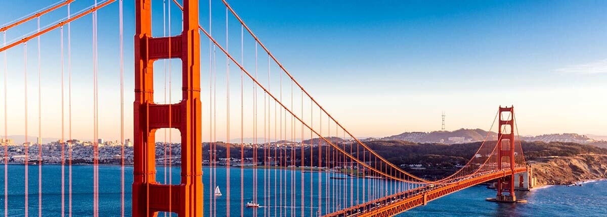 golden gate bridge in san francisco, california