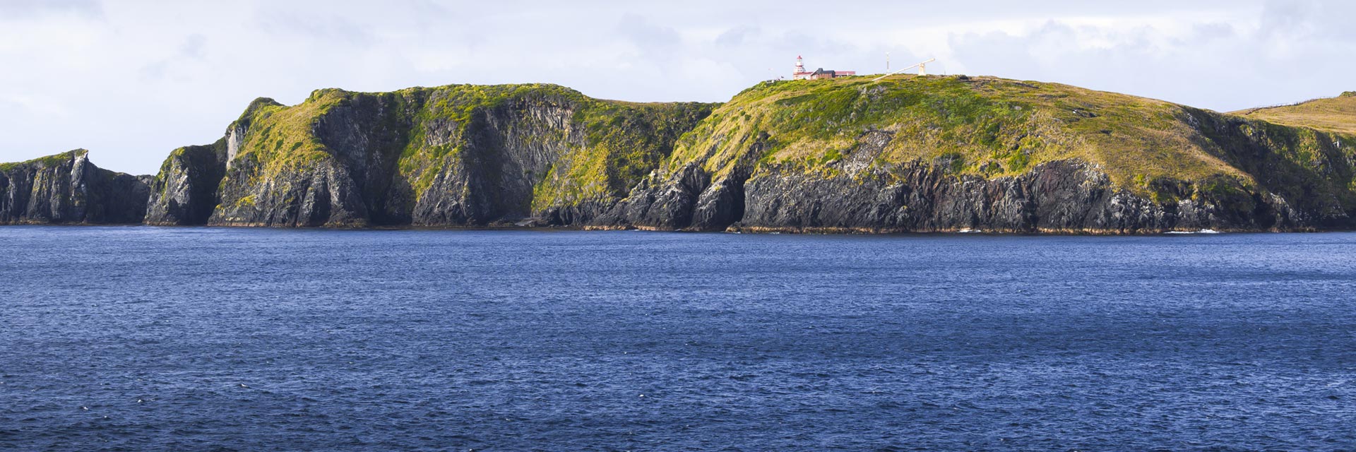 view of a island and a lighthouse near south america