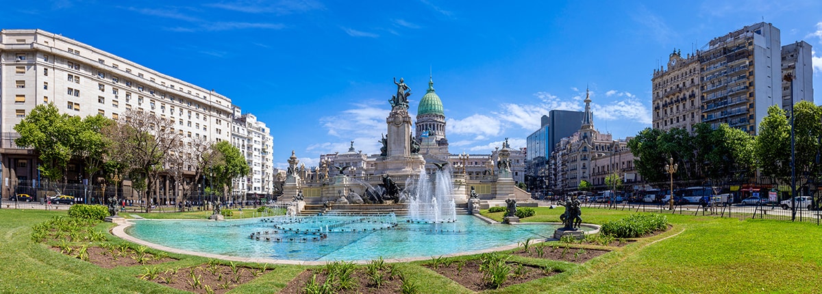 national congress palace building in buenos aires, argentina