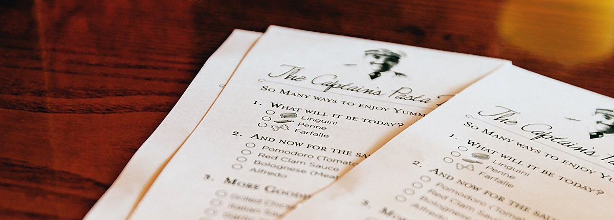 made-to-order pasta bar