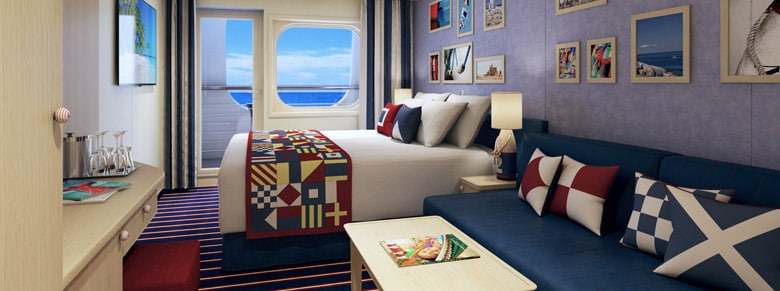 Family Harbor balcony stateroom