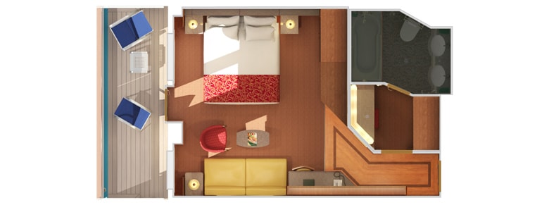 Deluxe bathroom featuring whirlpool tub