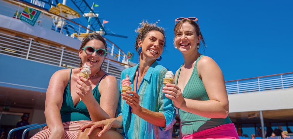 girlfriends ice cream