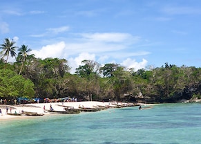 Beatiful beach in Kiriwina Island, Papua New Guinea