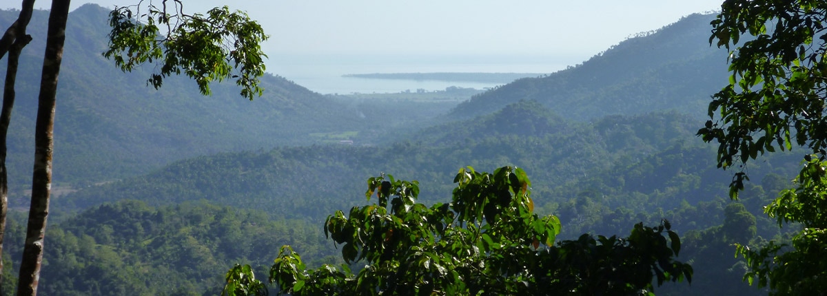 Mountain view of Lombok Lembar, Indonesia