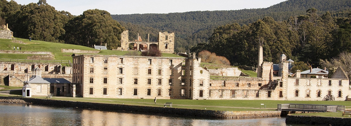 The famous Prison in Port Arthur, Tasmania.