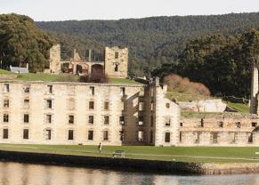 The famous Prison in Port Arthur, Tasmania.