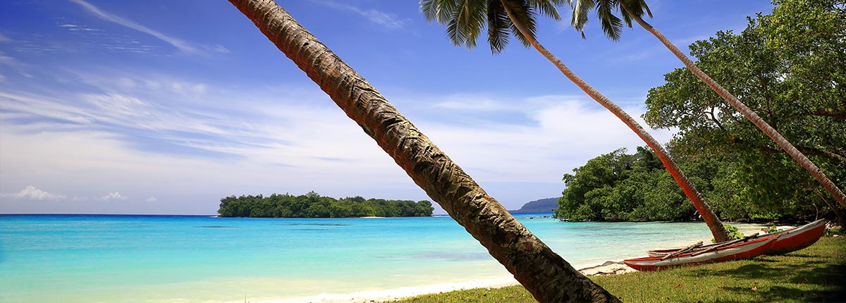 Beachside in Santo, Vanuatu