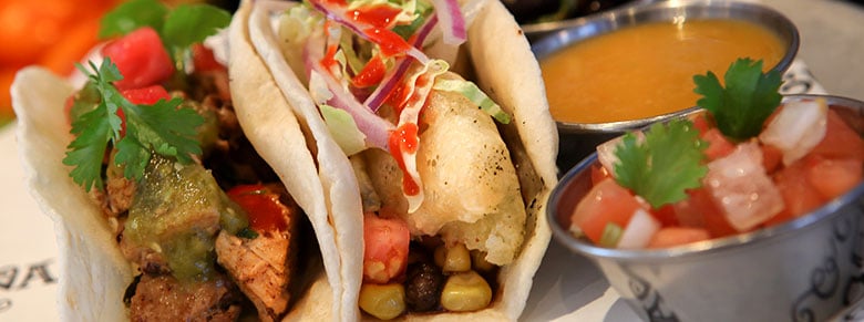  Dining - tacos at blueiguana cantina on carnival cruise line