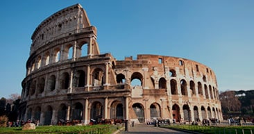 visit the famous colosseum while in europe