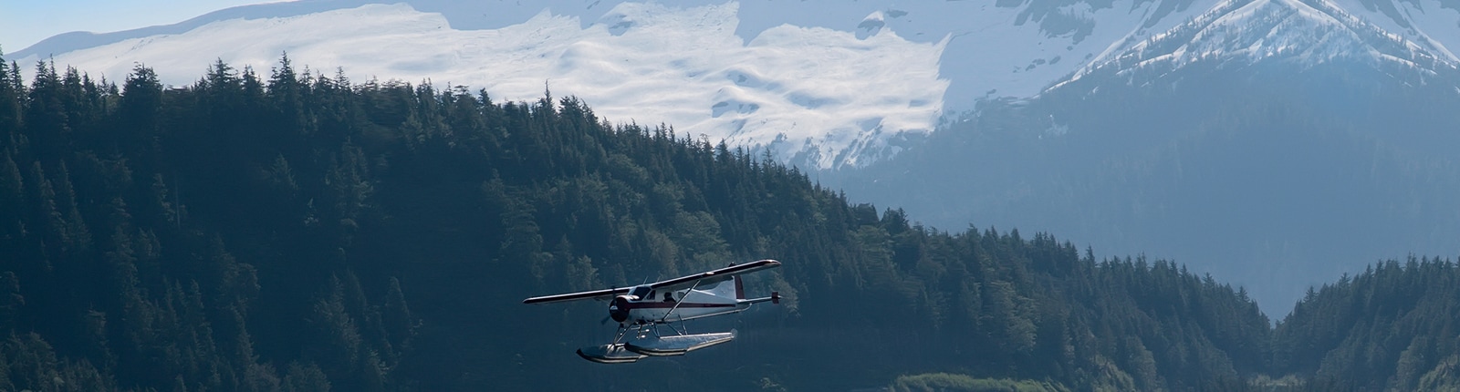 Scenic plane ride in Ketchikan Alaska