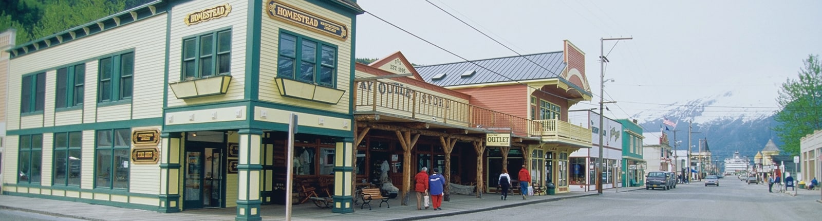 Old West history in Skagway Alaska