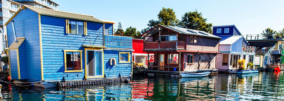 floating home village in victoria