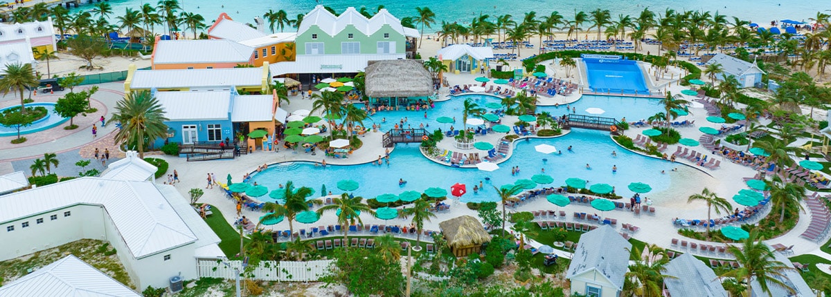 multiple pools at princess cays