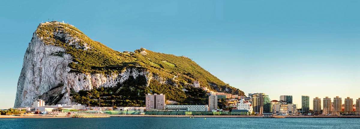 coastal view of gibraltar