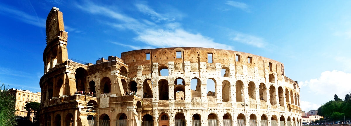 visit the famous colosseum in rome