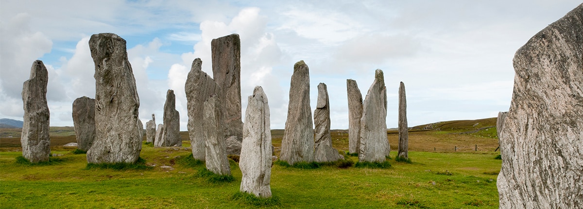 rock formations in stornoway, scotland