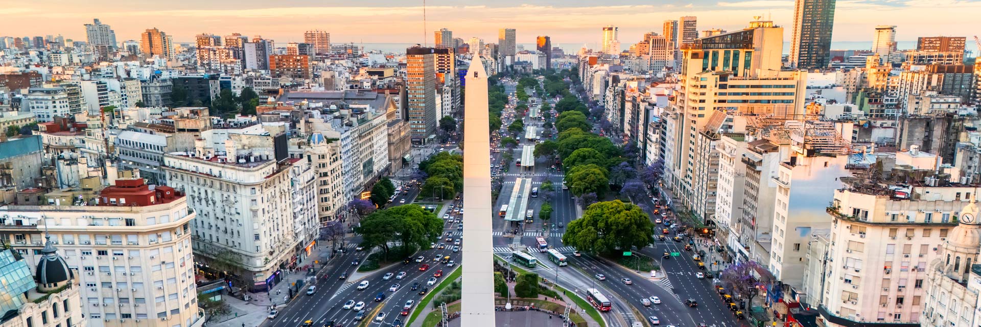 the cityscape and skyscrapers buenos aires, argentina