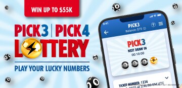pick 3 pick 4 lottery draws