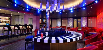 the piano bar onboard carnival cruise lines