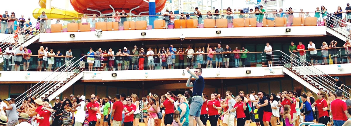 start your cruise off right at the sail away party