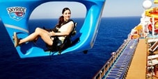 carnival cruise ship that has roller coaster