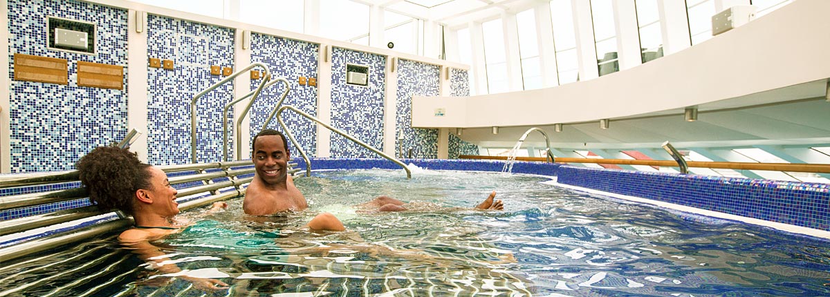 Thalassotherapy pool at Cloud 9 Spa