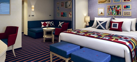  family harbor specialty staterooms and suites