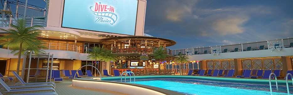 Carnival Celebration Beach Pool