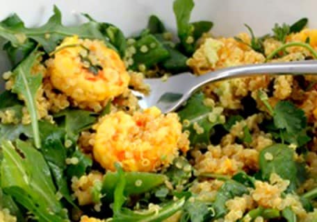 Caribbean Shrimp Quinoa Salad