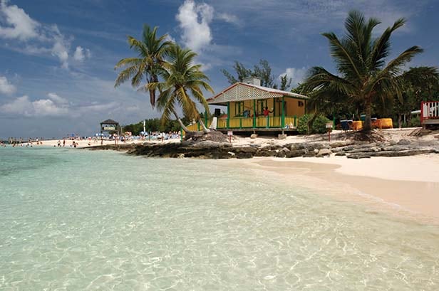 beach hut in nassau, the bahamas